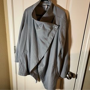 Asymmetrical Gray Jacket